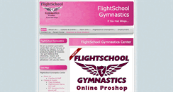 Desktop Screenshot of flightschoolgym.com